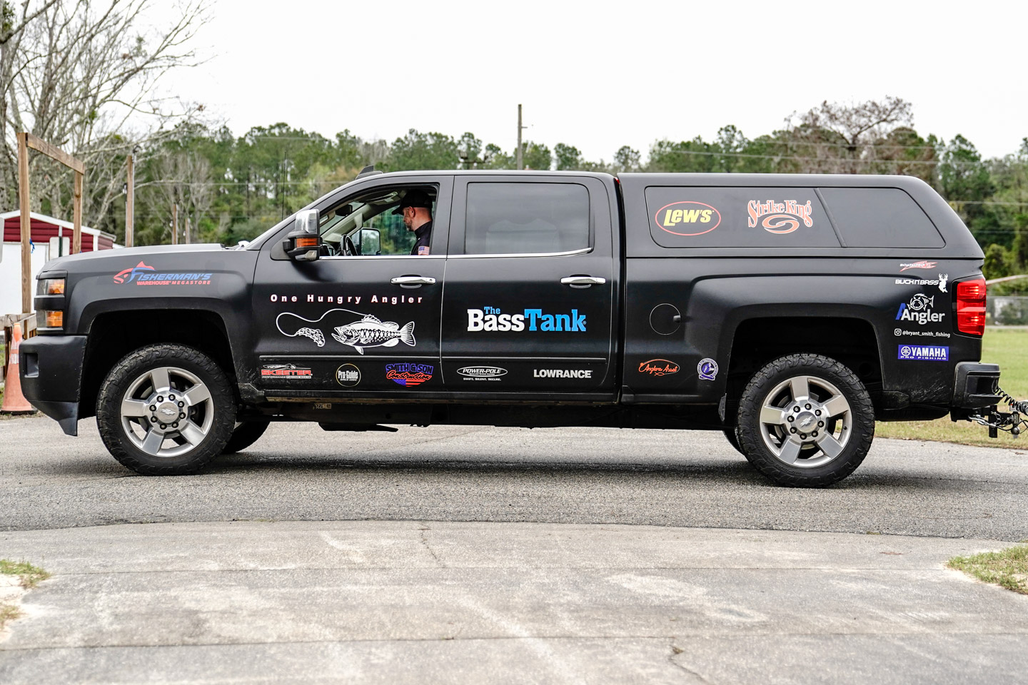 Bryant Smith's truck and boat